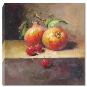  Pomegranates & Cherries I (14x14)
