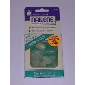   Nailene, Instant Nails, Classic Active Oval Natural Fit, 77001 Beauty