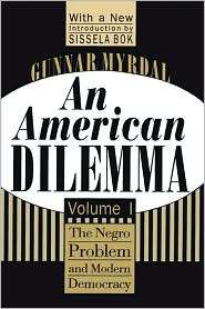 An American Dilemma, Vol. 1, (1560008563), Gunnar Myrdal, Textbooks 