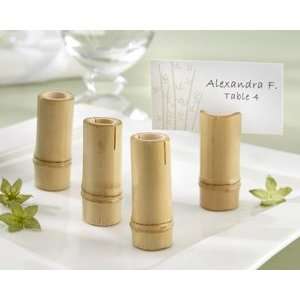  Tranquility Eco Friendly Bamboo Place Card Holder with 