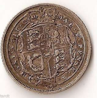 UK (Great Britain) 6 Pence 1816 George III QUALITY   