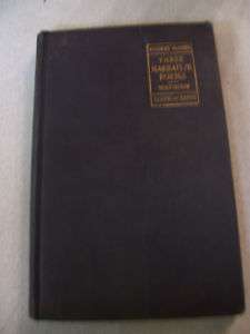 1898 Three Narrative Poems Watrous,Allyn and Bacon  
