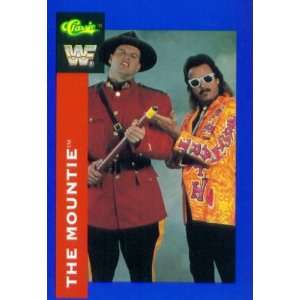  1991 Classic WWF Wrestling Card #86  The Mountie Sports 