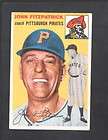 1954 Topps Baseball #213 JOHN FITZPATRICK.​EX++