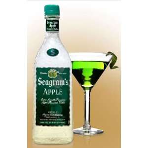  Seagrams Apple Vodka Ltr Grocery & Gourmet Food