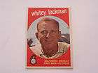 Whitey Lockman 1959 Topps Baseball #411 (EX NM+) Baltim