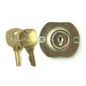 National Cabinet Lock 8703 US3 KD Drawer & Door Locks, 15/16 Cylinder 