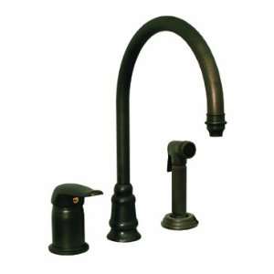  Evolution 3 hole faucet with an indempendent single lever mixer 