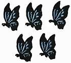 K16 Lot 10 Cute Mini Butterfly Iron On Applique Patches