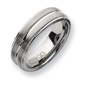  Tungsten 8mm and Polished Band TU86 8 Jewelry