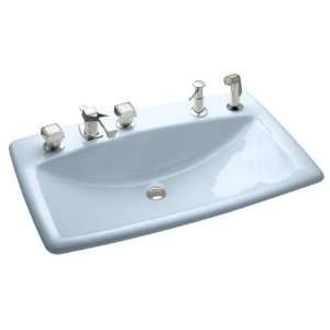 Kohler K 2885 8S 6 ManFtS Lav Self Rimming Lavatory with 8 Centers at 