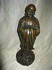 Yeshe Tsogyal Devotional Statue Copper Gold Antique  