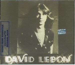 DAVID LEBON DAVID LEBON SEALED CD ARGENTINA PSYCH 1973  