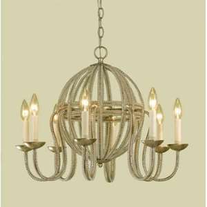  AF Lighting Candice Olson Camerson Eight Light Chandelier 