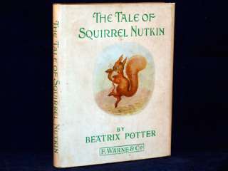The Tale Of Squirrel Nutkin by BEATRIX POTTER 1931 Illustrated  