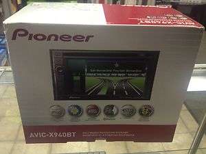 Pioneer AVIC X940BT In Dash 2Din 6.1 GPS Navigation Bluetooth DVD 