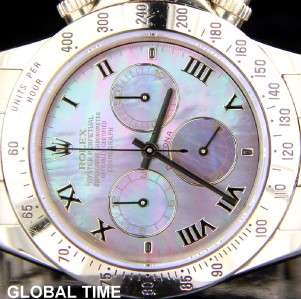   Yellow Gold Daytona Black MOP Dial Y Serial 2002 PAPERS  