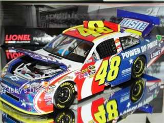 2011 JIMMIE JOHNSON #48 POWER OF PRIDE FLASHCOAT COLOR IMPALA 