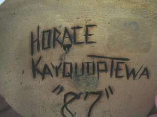 EARLY HOPI Long Hair KACHINA DOLL Horace Kayquoptewa  