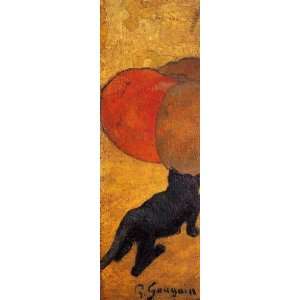   Painting Little Cat Paul Gauguin Hand Painted Art