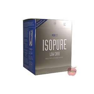 Natures Best   Isopure Low Carb MRS   20 packets Strawberry&Cr Powder