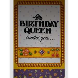  Mary Engelbreit Birthday Queen Invitation Cards w 