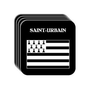 Bretagne (Brittany)   SAINT URBAIN Set of 4 Mini Mousepad Coasters