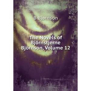   Novels of BjÃ¶rnstjerne BjÃ¶rnson, Volume 12 B BjÃ¸rnson Books