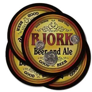  Bjork Beer and Ale Coaster Set