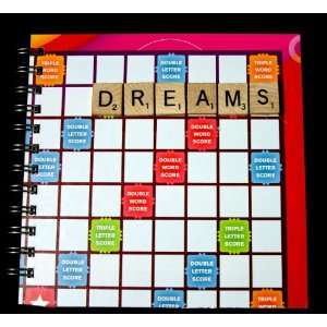  Scrabble Game Dreams Recycled Journal by Eric Kirby Toys 