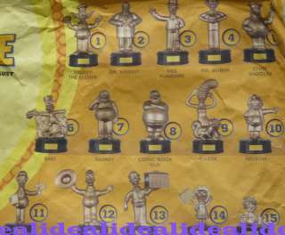 14 Burger King Toy The Simpsons Gold Talking Figures  