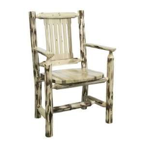  Montana Woodworks MWCASCV Captains Dining Chair, Clear 