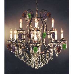  A83 3039/8+4MC/GRAPES Chandelier Lighting Crystal 