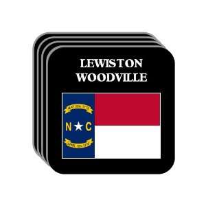 US State Flag   LEWISTON WOODVILLE, North Carolina (NC) Set of 4 Mini 