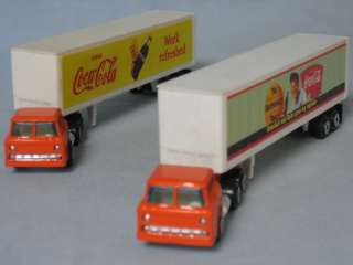 Coca Cola Coke Work Refreshed & Baseball Trailer Truck  