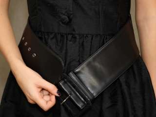 GALLIANO   $660 retro style black COCKTAIL DRESS w/ Belt, brocade, NEW 