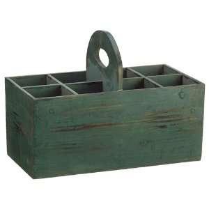  8Hx9.25Wx17.25L Wood Bundle Crate Antique Sage (Pack of 2 