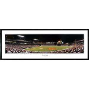  Rob Arra Baseball Framed Stadium Panoramic of Atlanta Braves 