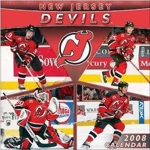  New Jersey Devils 2008 Wall Calendar