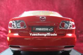 Dealer Edition 118,China FAW NEW MAZDA 6,M6,RED  
