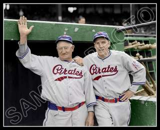 HONUS WAGNER & PIE TRAYNOR   1939 PITTSBURGH PIRATES