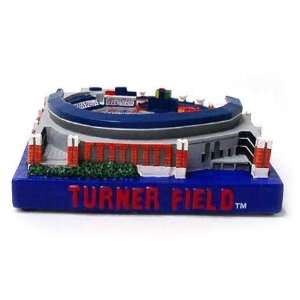 Atlanta Braves Turner Field Mini Replica Stadium  Sports 