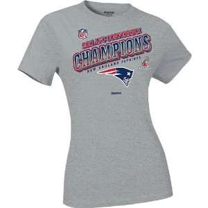 Reebok Womens New England Patriots 2011 AFC Conference Champions T 