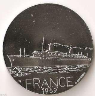 SS France Compagnie Gale Transatlantique Ocean liner  
