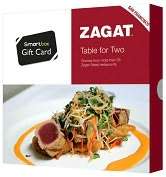 Product Image. Title Zagat Table for Two Gift Card   San Francisco 