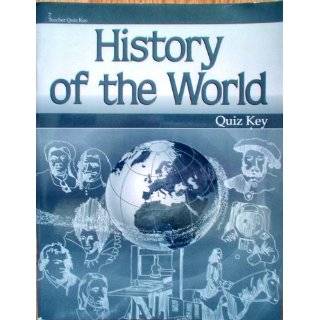 History of the World (Abeka Quiz Key, 7) Paperback