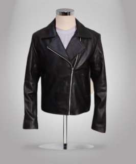 Nicolas Cage Ghost Rider Biker Black Leather Jacket  