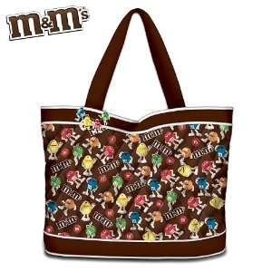  M&MS Character Quilted Carryall Tote Bag by The Bradford 