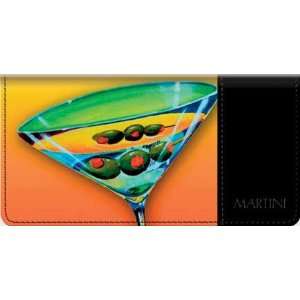  Martini Time Checkbook Cover