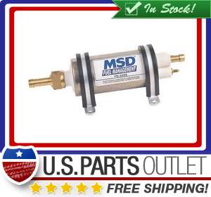 MSD 2225 High Pressure Electric Fuel Pump  